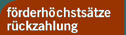 F&ouml;rderh&ouml;chsts&auml;tze und R&uuml;ckzahlung
